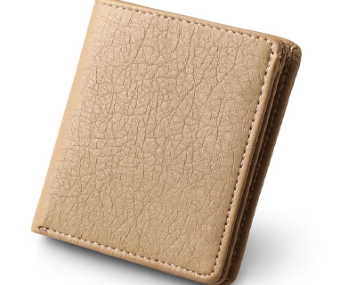 Vegan Leather Wallet for Men & Women | 6 Card Slots | ID Window | Coin Pocket | 2 Hidden & 2 Currency Compartments
