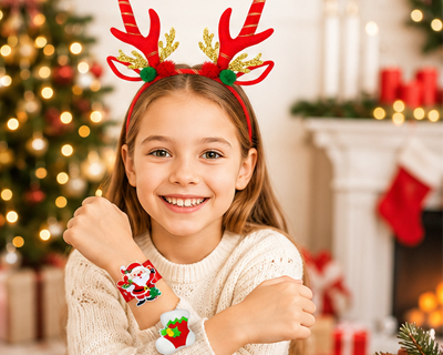 Kidology Christmas Slap Bands for Kids