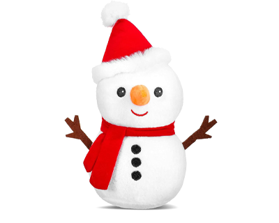 Webby Plush Cute and Adorable Snowman Soft Toys | Christmas Gift | Xmas Home Decoration Items | Stuffed Teddy Bear for Kids and Adults