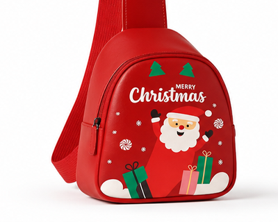 Christmas Sling Backpack for Kids