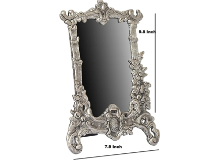 White Metal Rectangular Photo Frame