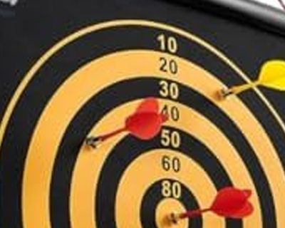 Storio Magnet Dart Board Game for Kids,Double Sided Magnet Dart Board with Darts