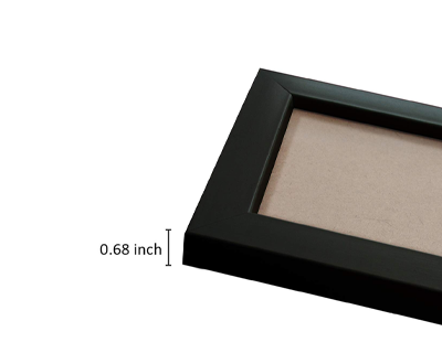 Photo Frame With Glass (Black,9 Photos) Wall Mount, Rectangular, 5 x 7 inches (3 pieces), 4 x 6 inches