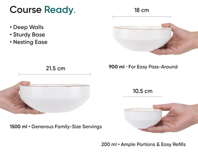 Shay Modern Ceramic Dinner Set