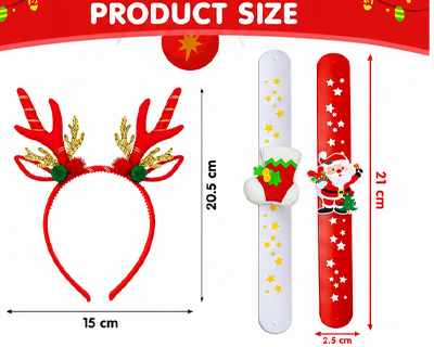 Kidology Christmas Slap Bands for Kids