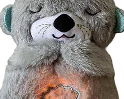 Breathing Teddy Toy with Soft Music and Light, Calming Stuffed Animal with Gentle Breathing Motion for Relaxation, Sleep Comfort, Stress Relief and Bedtime Companion for All Ages