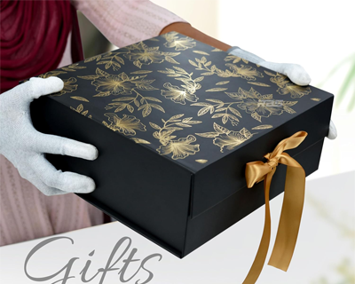 Decorative Floral Gift Boxes for Presents