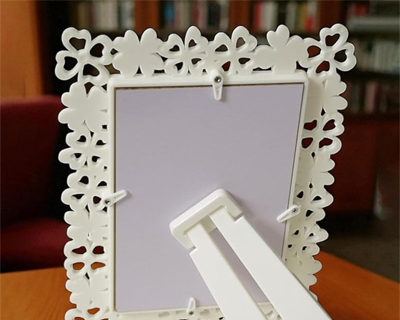 Art Street Decoralicious Designer Table Photo Frame White for Home