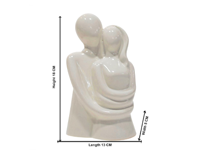 Hugging Couple Showpiece