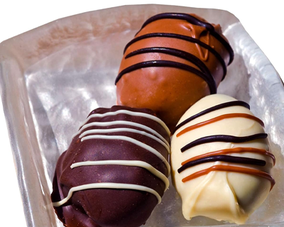 Dalmond Truffles Handmade Almond Date Chocolates Gift Box and Chocolates Gift Pack -12 Pcs