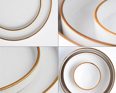 Shay Modern Ceramic Dinner Set