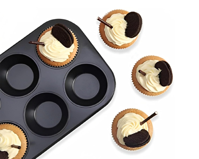 PureBake Premium Sgs Certified Cake Baking Combo 4 Baking Set Includes Round Cake Tin