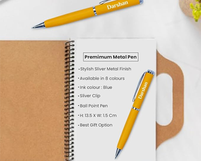 Giftana 3 in 1 Personalized Pen with Keychain and Mobile Stand with Name, Customized Gifts for Men and Women, Personalized Gift for Doctors, New Year Corporate Gift Set for Employee