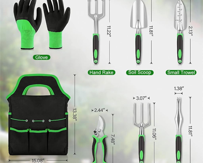 8 Pcs Gardening Tools Set