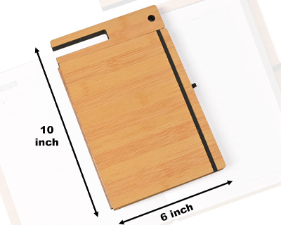 Wooden Diary with Mobile Holder & Pen Stand | Executive Notebook | Useful Gift For Office, Corporate Gift & Personal Use