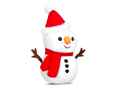 Webby Plush Cute and Adorable Snowman Soft Toys | Christmas Gift | Xmas Home Decoration Items | Stuffed Teddy Bear for Kids and Adults