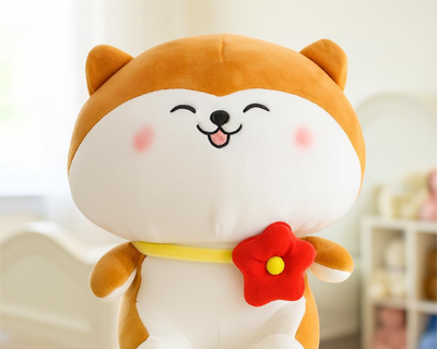 Cat Flower Plush Soft Toy Cute Kids